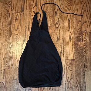Black Halter Neck Dress